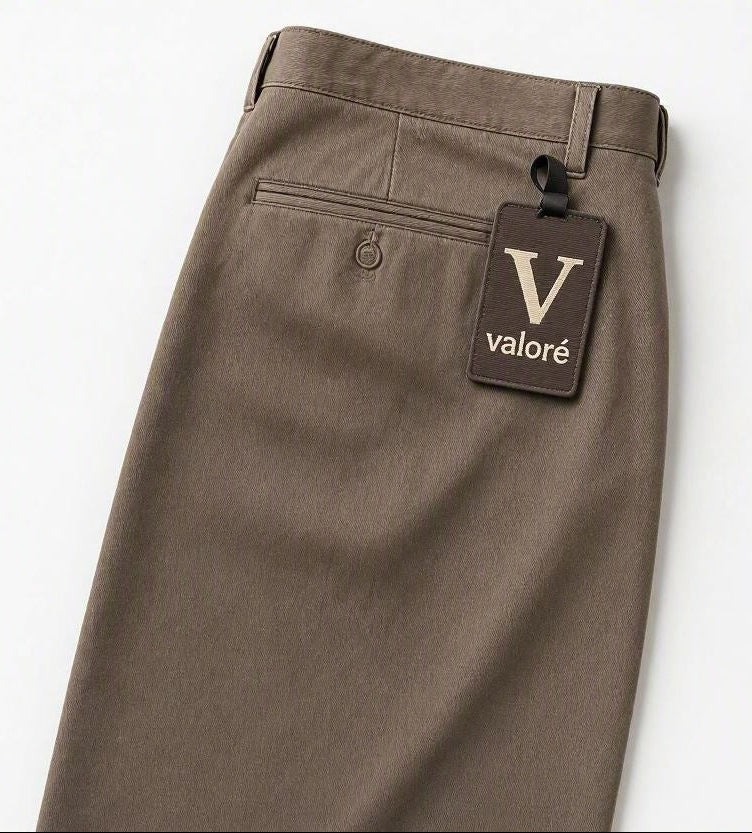 BROWN NYLON PANTS