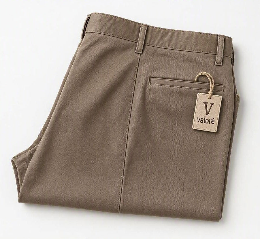 BROWN NYLON PANTS